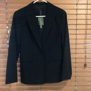The Limited Stretch black one bottom blazer